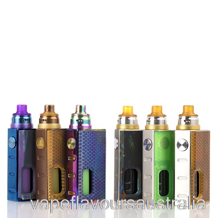 Vape Flavours Australia Wismec Luxotic BF 100W Starter Kit Black Honeycomb Resin